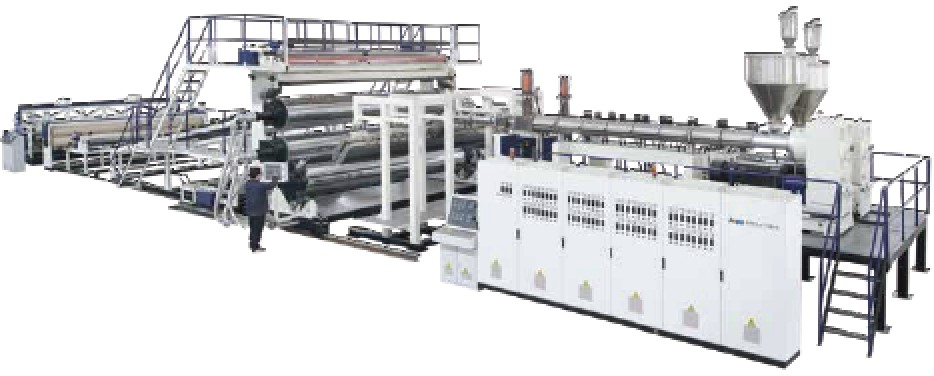 PVC / PE Profile Extrusion Line